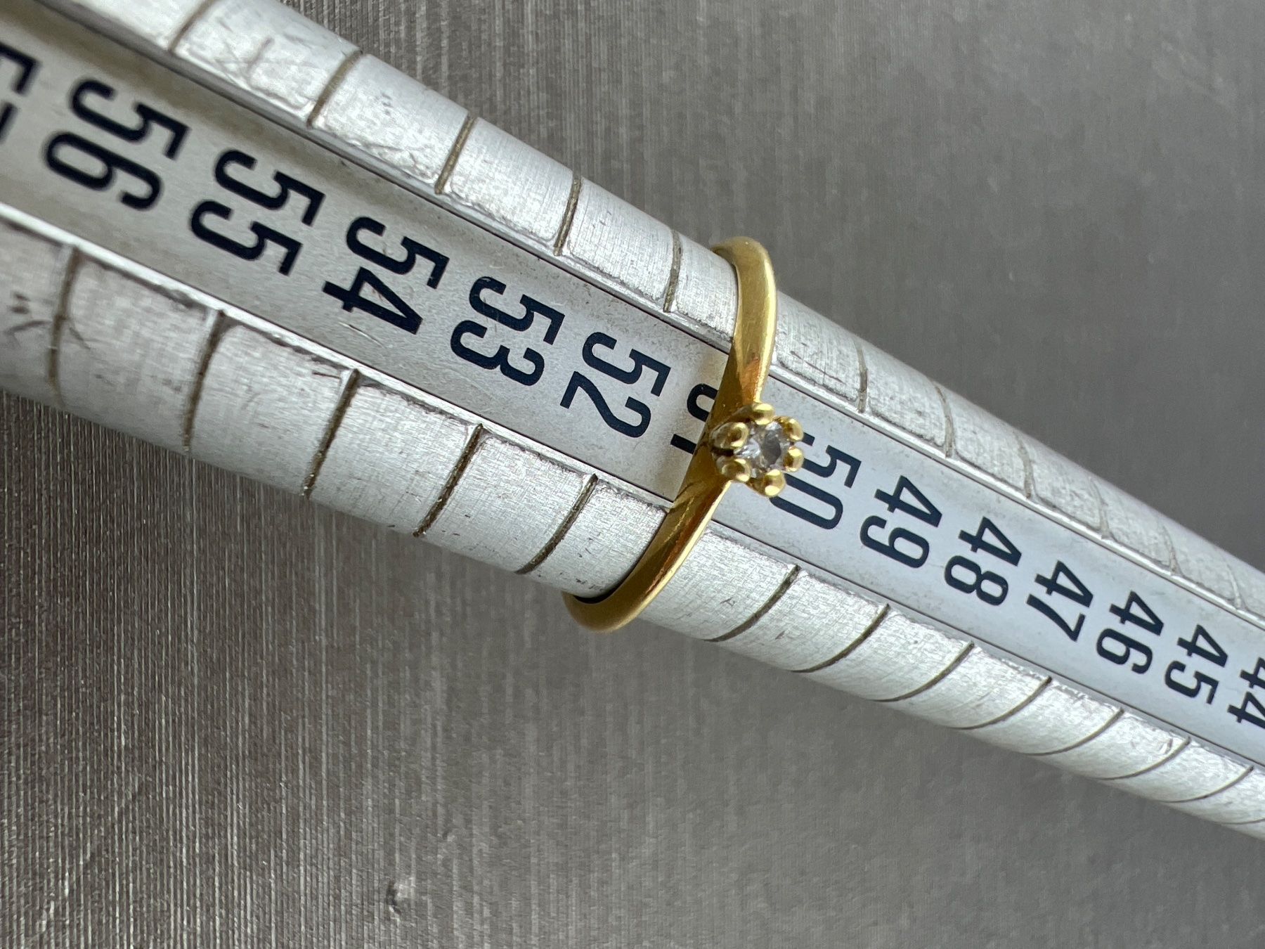 Bagues: Ring 750 Gold – D'occasion à Niederuzwil par leo_8857 2