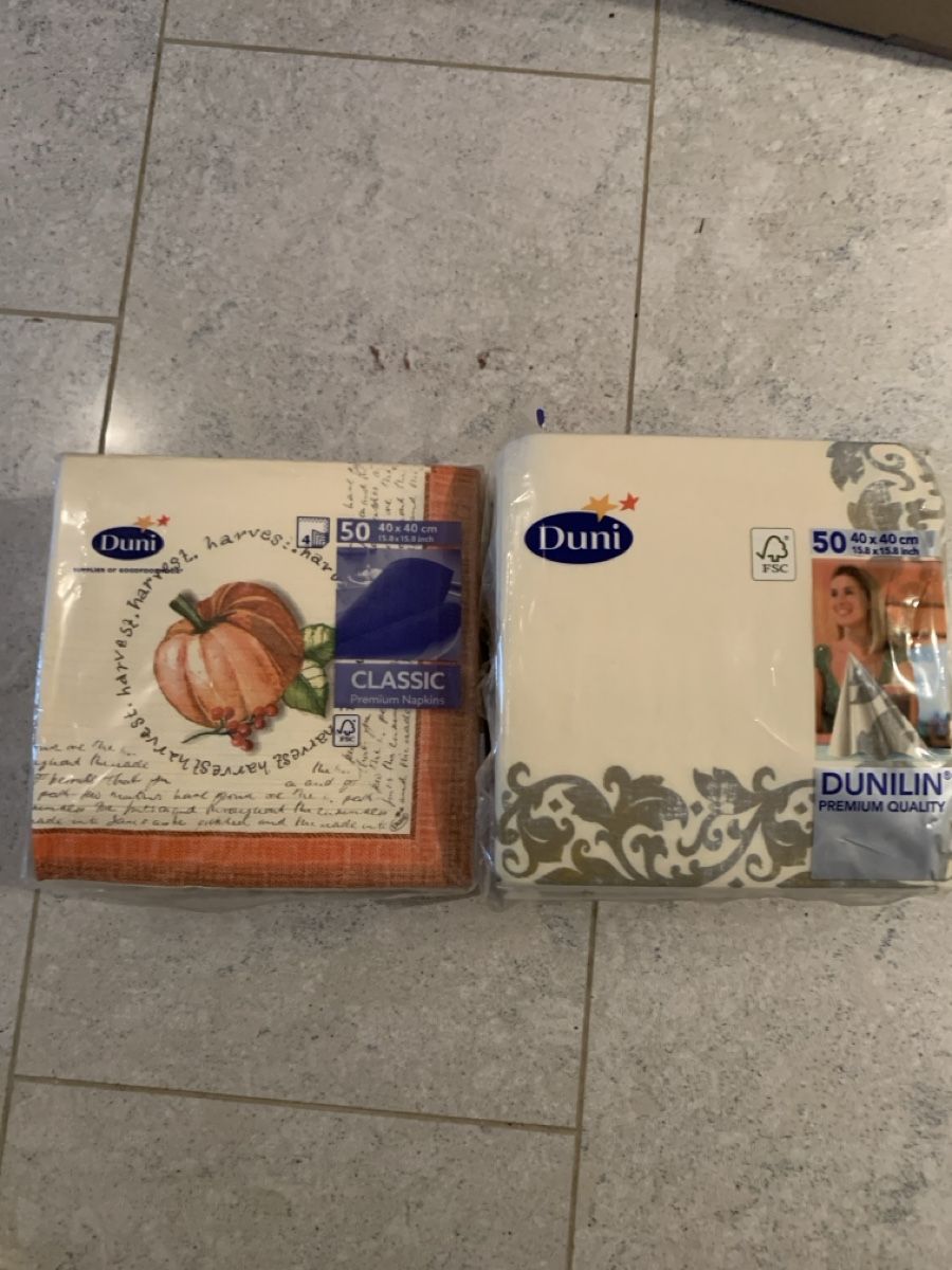 Tovaglioli: 2 Pack Servietten – Nuovo e nell'imballaggio originale da Zuzwil SG venduto da alfaromeo159ti