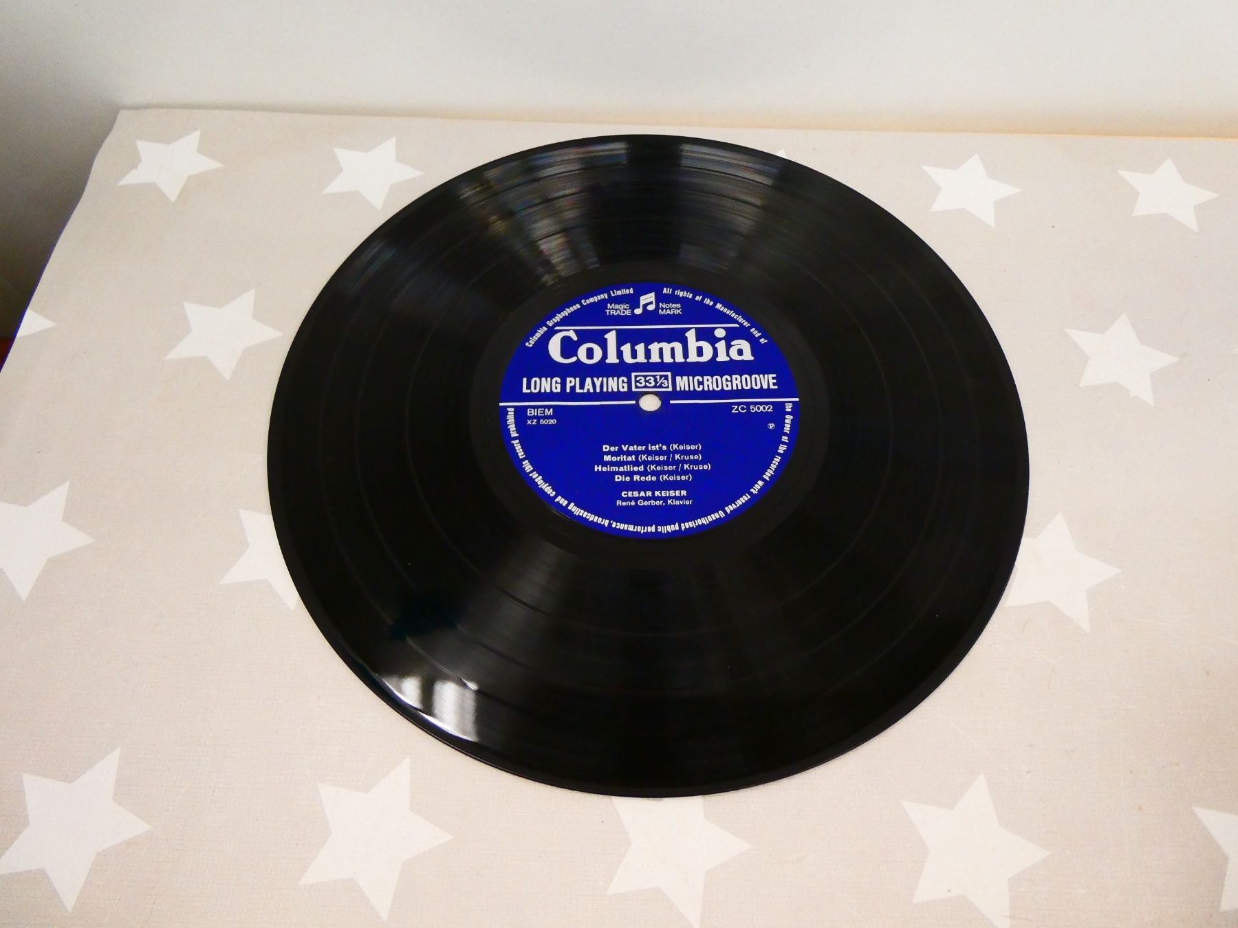 Dischi in vinile: LP: César Keiser one man show – Usato da Rafz venduto da Powacaddy 2