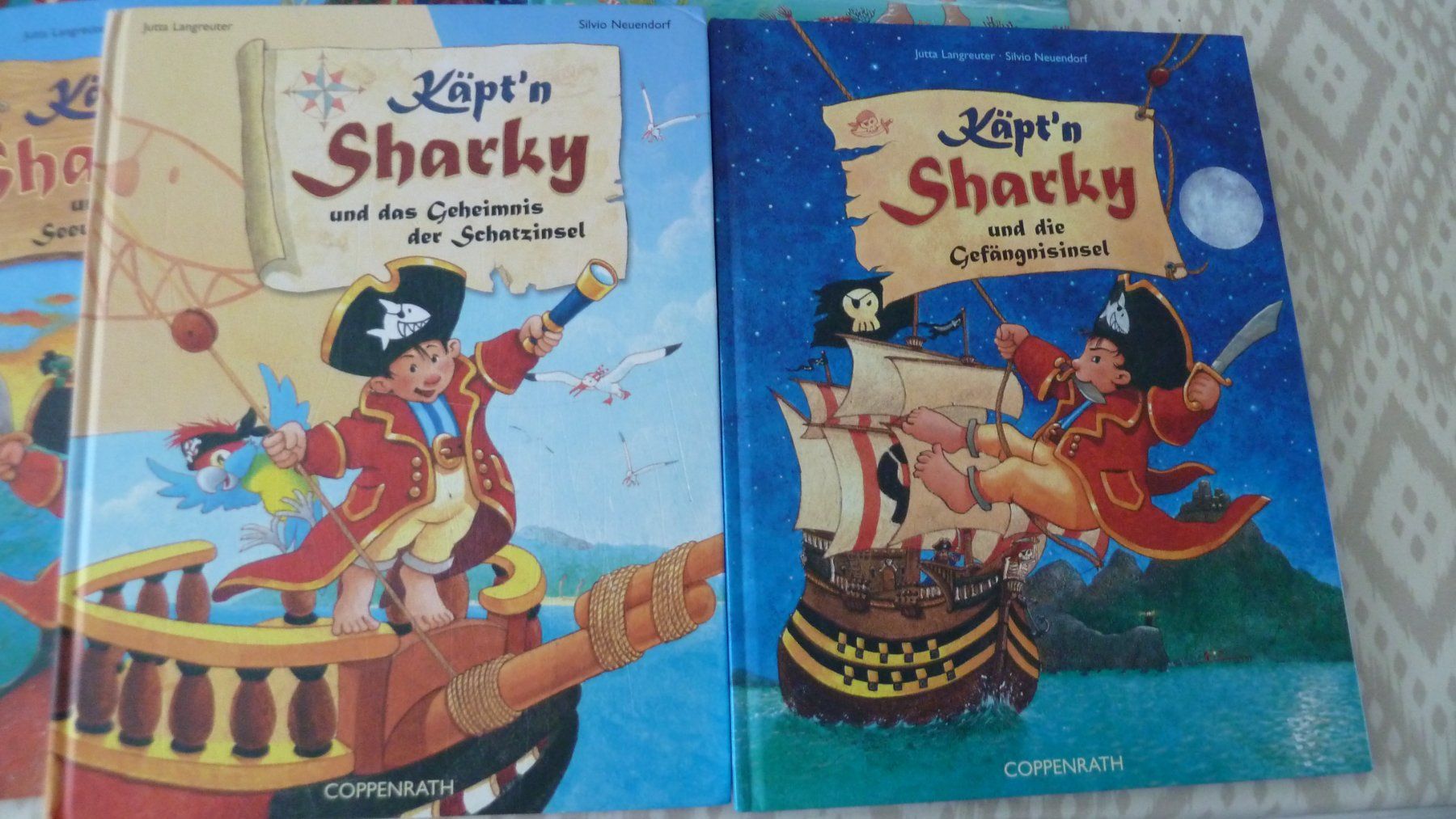 Libri: 7mal Käpt'n Sharky Kinderbücher – Usato da Root venduto da Nascar89 1