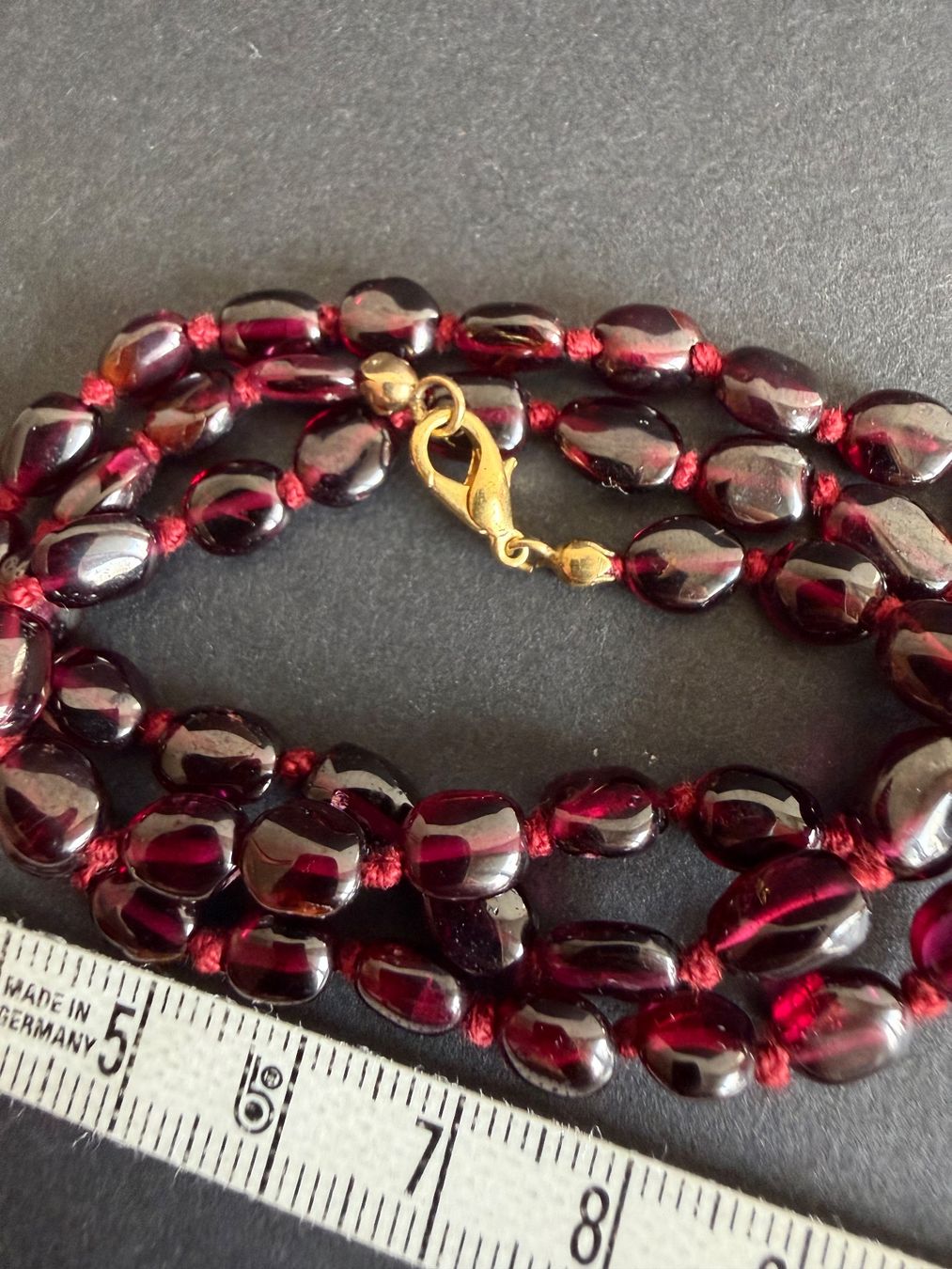 Ketten: Vintage Granat Kette – Gebraucht aus Spiegel b. Bern von Rogger72 6