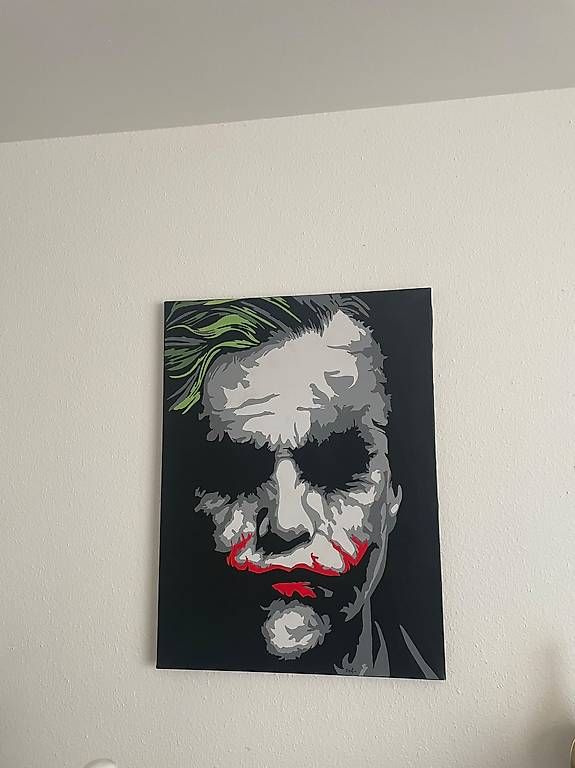 Dipinti: Acryl Bild Joker – Usato da Dübendorf venduto da rocki07 2