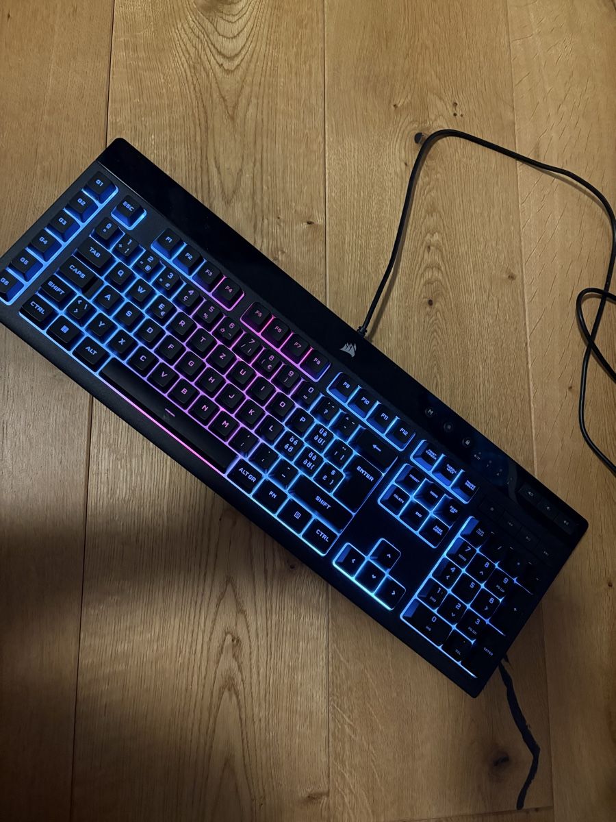 Corsair Tastaturen: Corsair k55 Pro - Swiss German keyboard – Gebraucht aus Abtwil AG von Binary_tech_ch