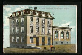 Erstfeld, Neues Postgebäude mit Konzert