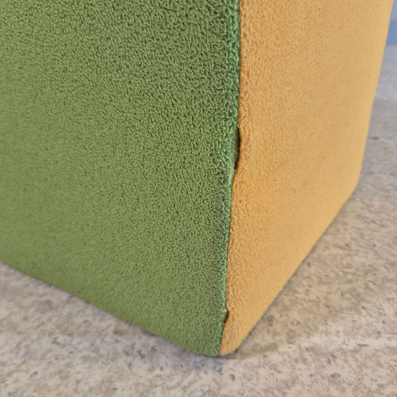 Sgabelli: Pouf Cube Würfel Hocker Polsterhocker Sitzwürfel – Usato da Nottwil venduto da Wondewa-Shop 6