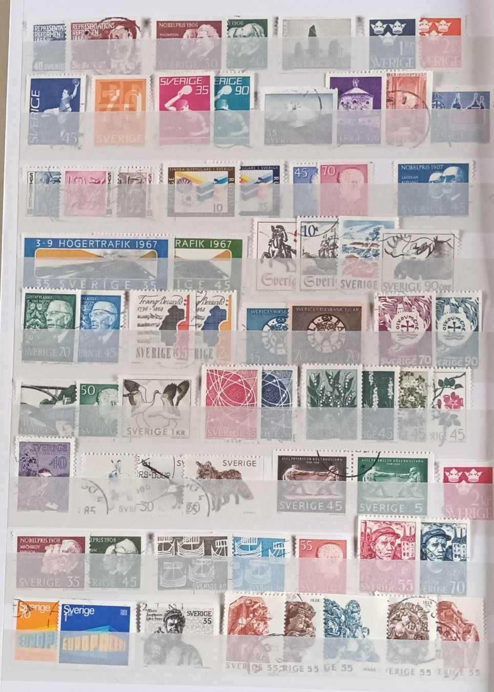 Alle Briefmarken: Suède – Gebraucht aus Martigny von Rosseline 5