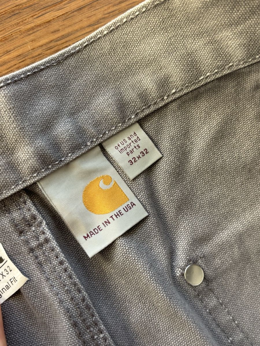 Carhartt Jeans: Carhartt Hose, Gr. 32, hellgrau – Nuovo (secondo la descrizione) da Männedorf venduto da Spargeluno 1