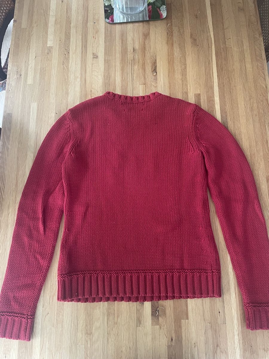 Tommy Hilfiger Maglioni & Felpe: Pull Tommy Hillfigher cotton rouge drapeau – Usato da Troinex venduto da NadineUK 5