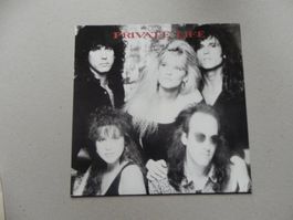 LP Hardrock Band Private Life Edy von Halen 1988 Shadows