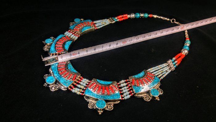 Catenine: Wunderschöne Vintage-Halskette aus Marokko – Usato da Schaffhausen venduto da mos_dp2c 7