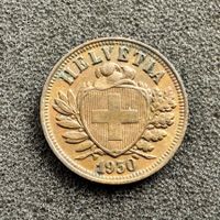 2 Rappen Schweiz Wappen 1930