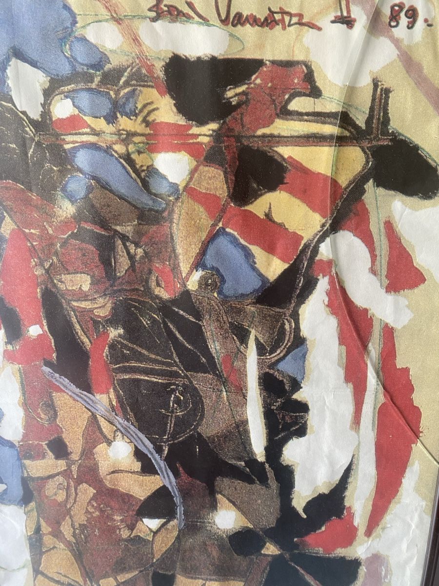 Dipinti: Boris Vansier 92/150 1993 encadrée – Usato da Lausanne venduto da Csamadhi 3
