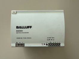 Netzgerät für den Schaltschrank Balluff BAE0003 24VDC 480W
