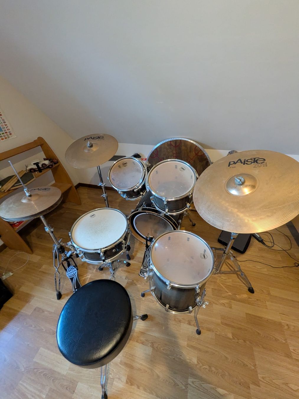 Musikinstrumente: GMS drums Schlagzeug – Gebraucht aus Salvenach von Saumur1990