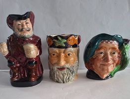 Sammlerkrüge Royal Doulton u. a. 3 Stk. Gefässe