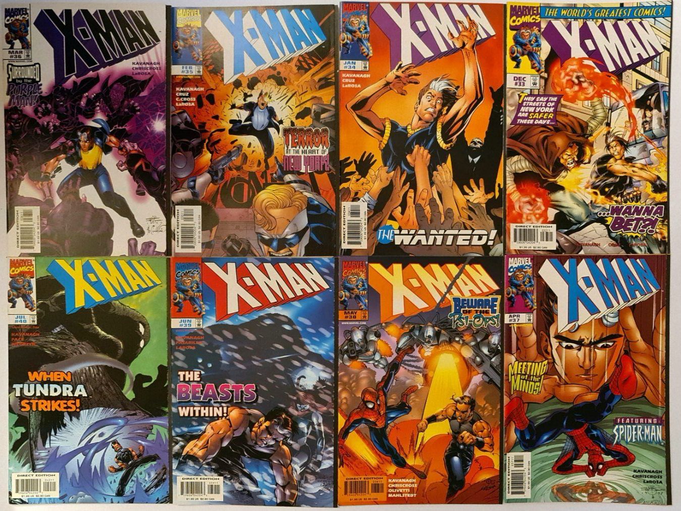 Fumetti: X-Men Comic Hefte, 1-56 + Annual 1998, Marvel! – Usato da Aesch BL venduto da pri_fp8t 2