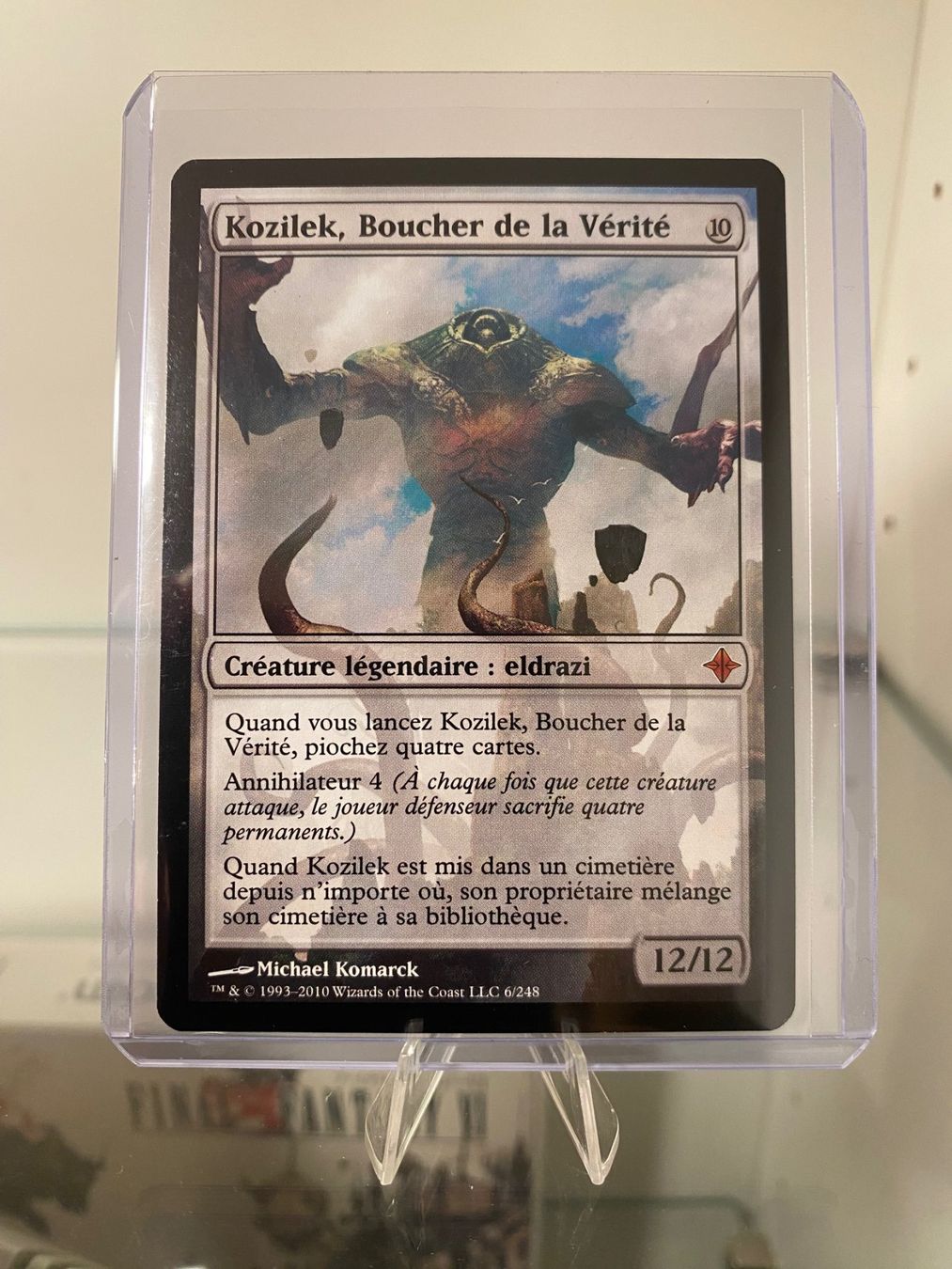 Magic The Gathering Carte collezionabili: MTG Kozilek, Boucher de la Vérité – Usato da glovelier venduto da LiFr90