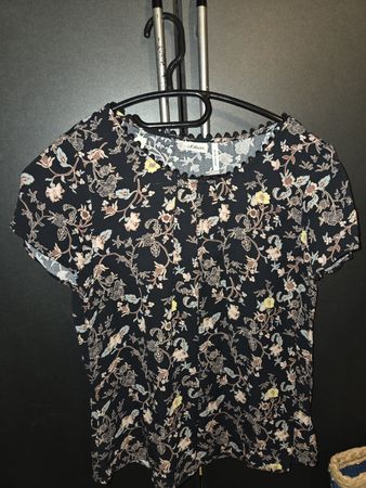 Haut à manches courtes s.Oliver imprimé floral taille 34