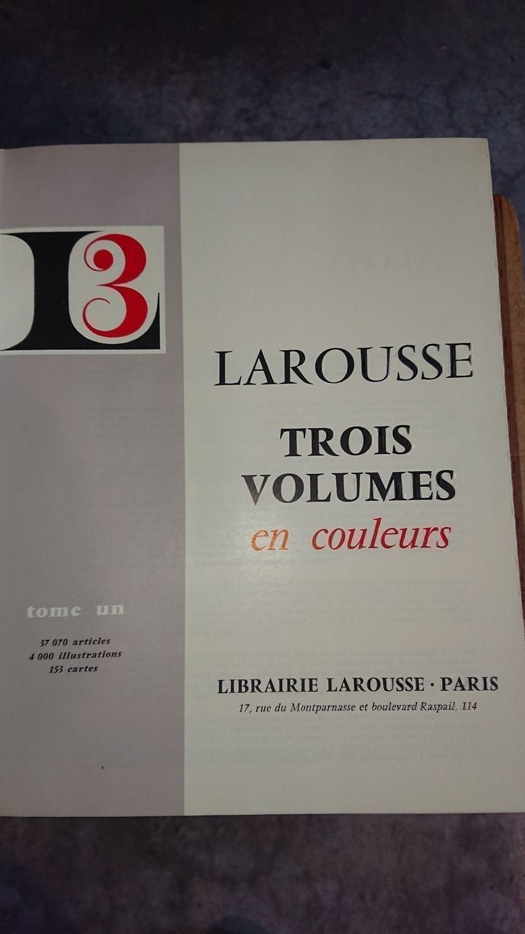 Bücher: Larousse / Dictionnaire – Gebraucht aus Cortaillod von signep 6