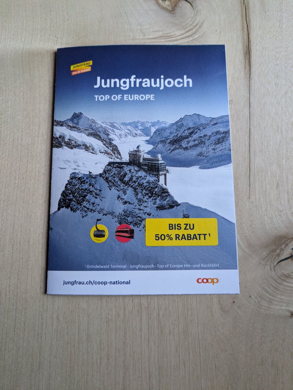 Buoni: Gutschein Jungfraujoch bis 50% Rabatt – Usato da Achseten venduto da plink