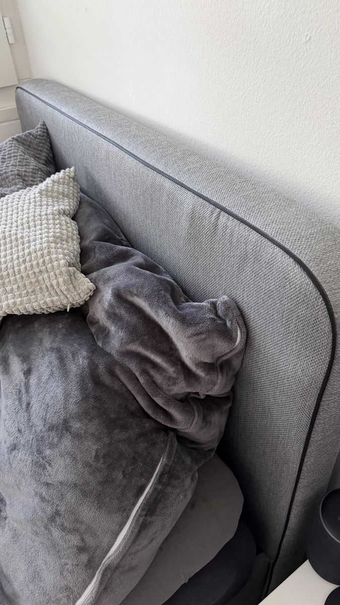 Letti: Boxspringbett grau guter Zustand – Usato da Zürich venduto da selina_fashion 3
