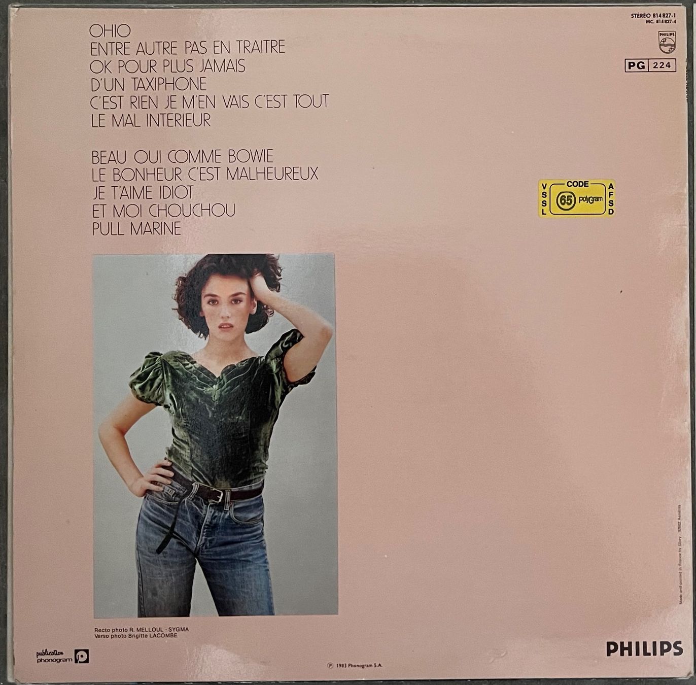 Schallplatten: ISABELLE ADJANI - ISABELLE ADJANI - 33 Tours – Neu und originalverpackt aus Bussigny von vinyl-pas-cher 1