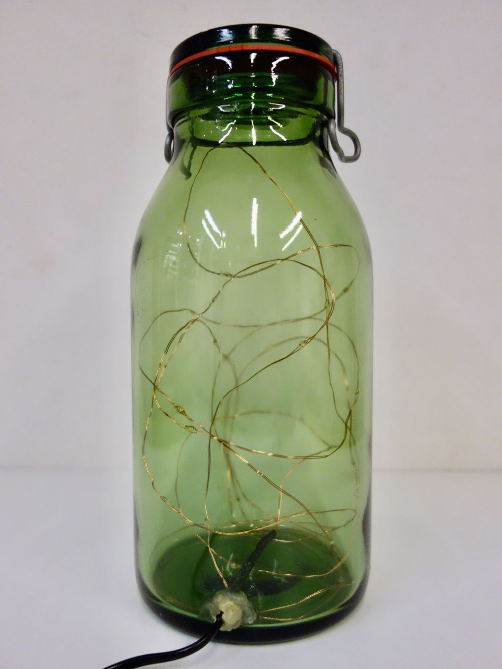 Tutte le decorazioni: Bülacher Glas Einmachglas mit Lichterkette – Usato da Kerzers venduto da zimmergruen 6