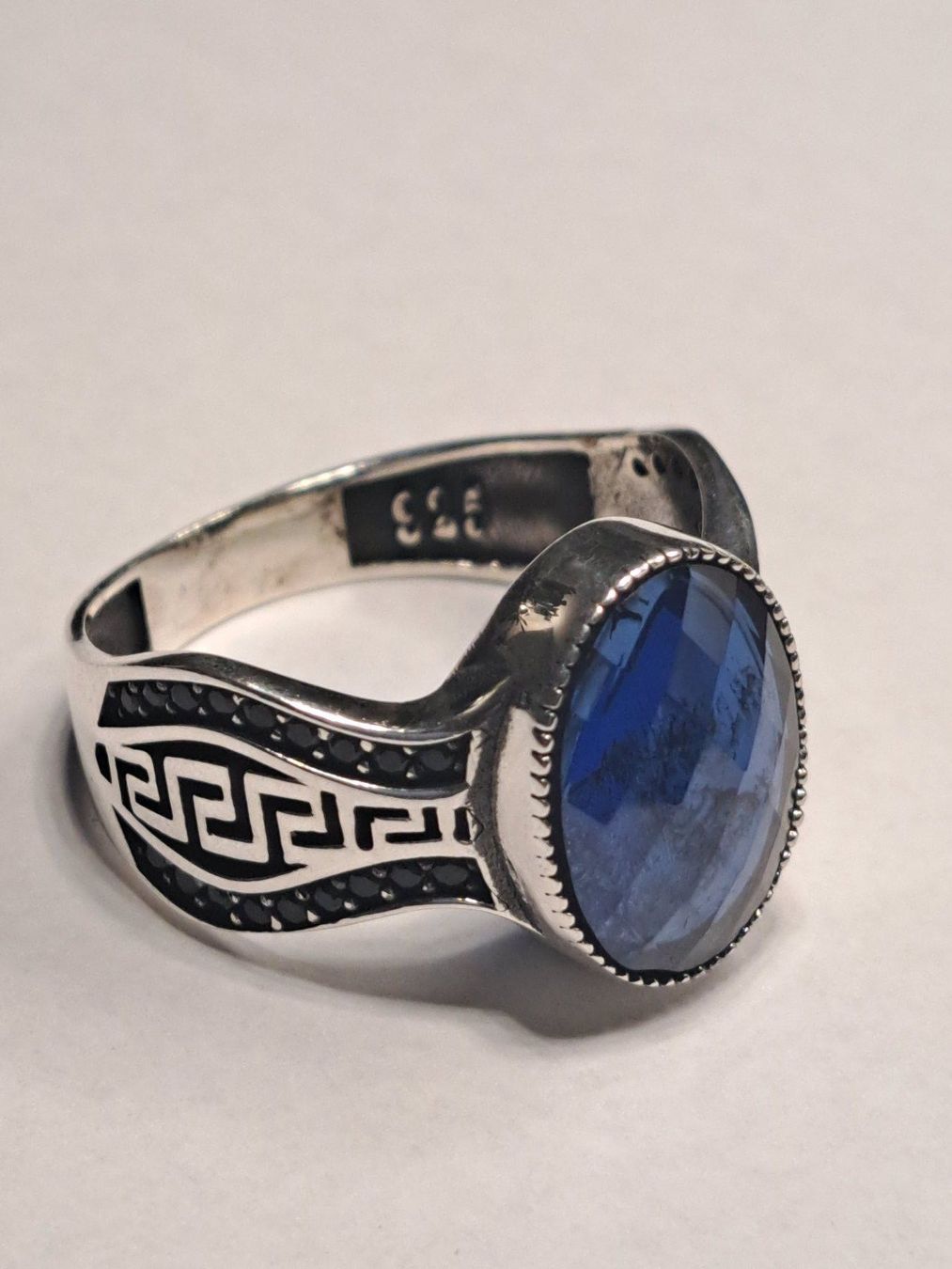 Ringe: 0011 - Bague en argent, Zircon, taille 63 – Neu und originalverpackt aus Neuchâtel von NIDAVELIR 1