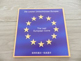 Münzenset - Mintset Die letzen Umlaufmünzen Europas