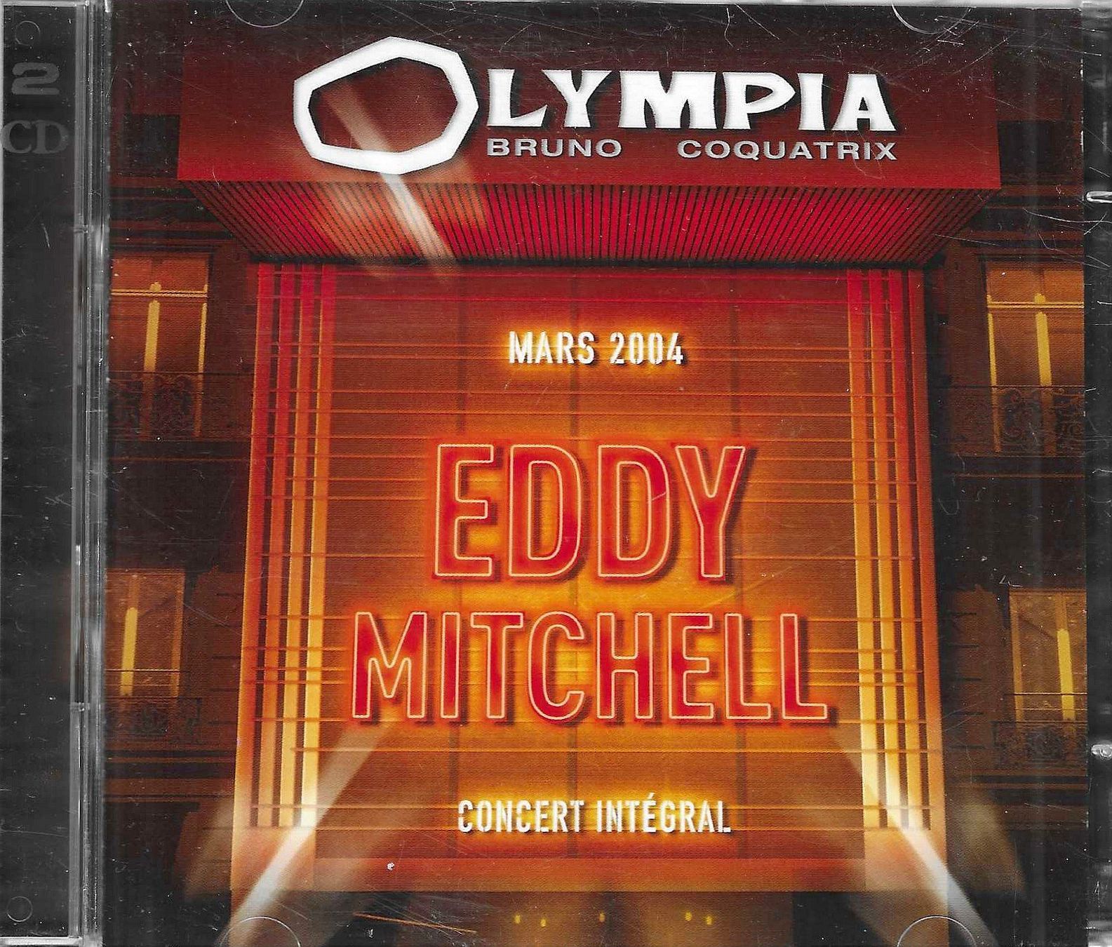 CDs: Eddy Mitchell 2 CD's - Olympia 2004 Concert intégral – D'occasion à Savagnier par Ne2065