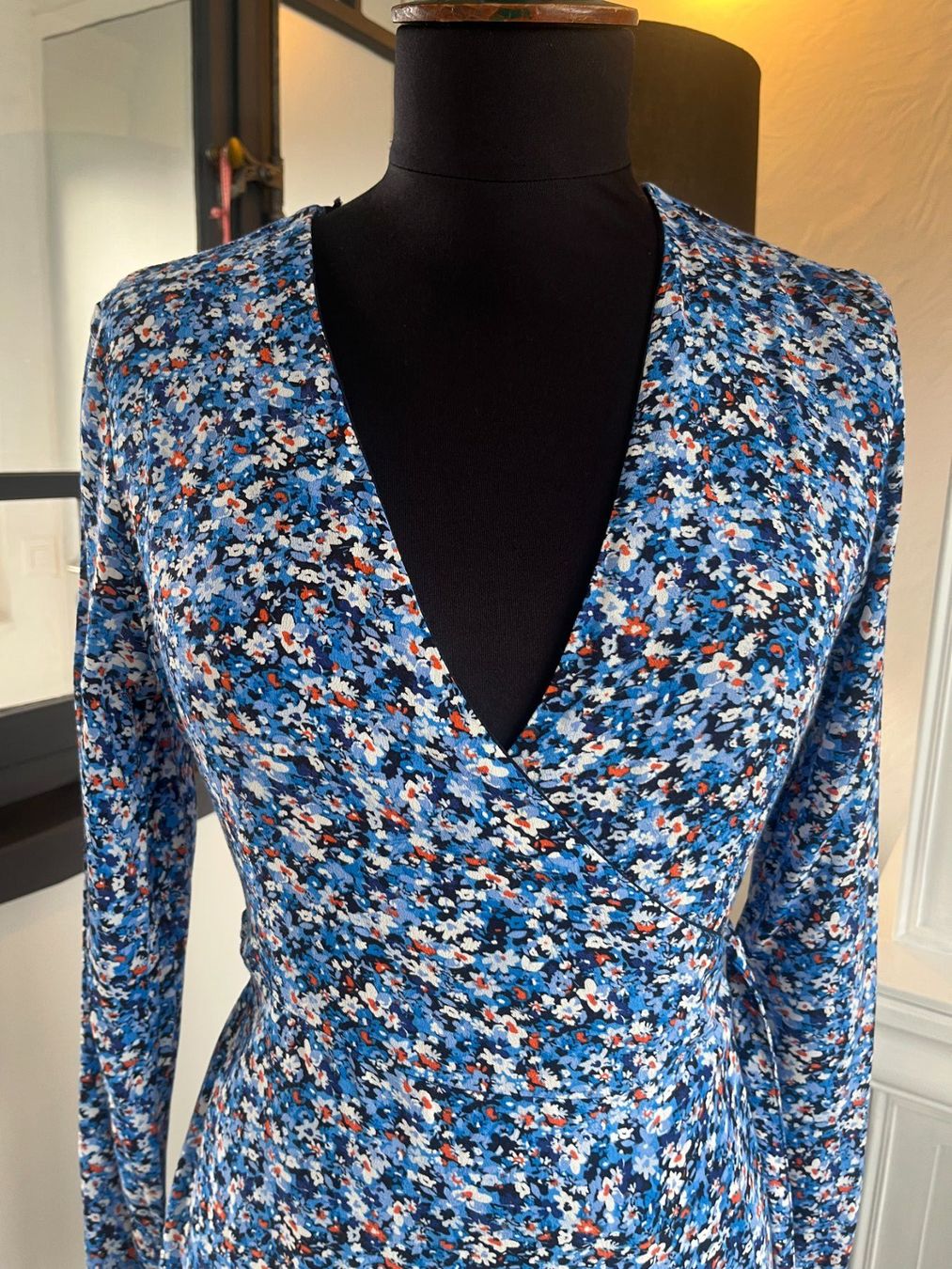 C&A Kleider: Jolie robe fleurie bleue – Gebraucht aus Seiry von vanille08 1