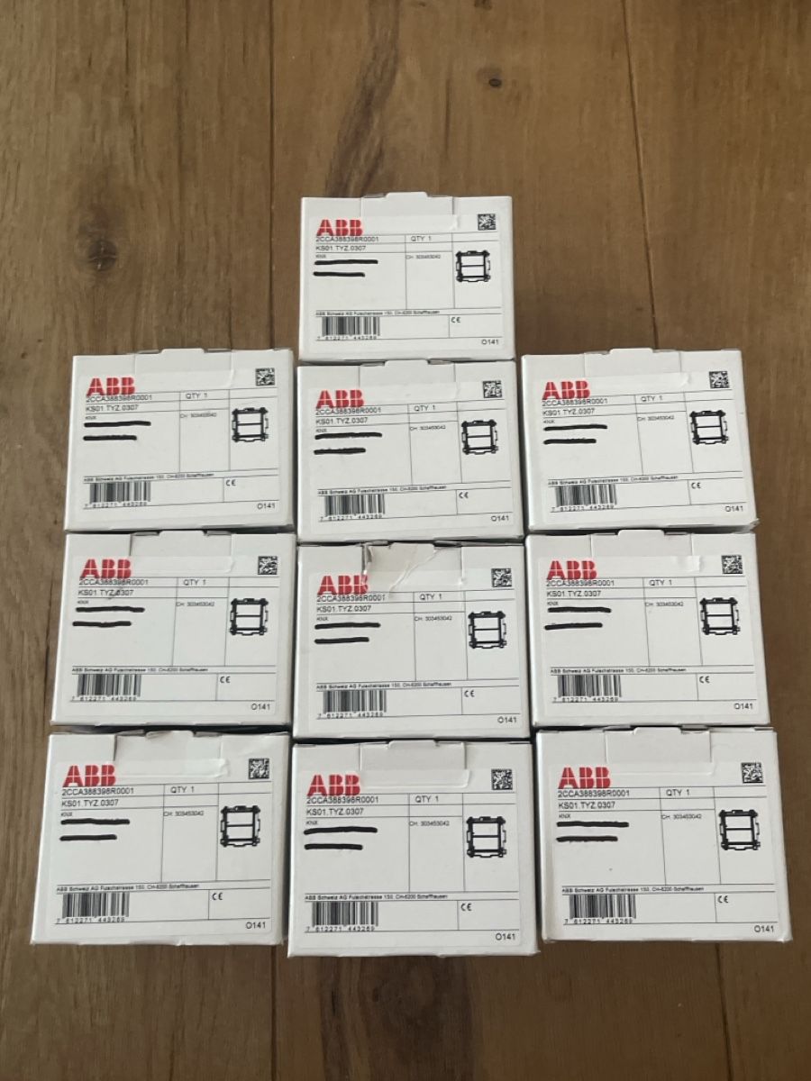 ABB Schalter: ABB KNX Tastsensor KS01.TYZ.0307 Typ Z Schwarz – Neu (gemäss Beschreibung) aus Zürich von ila_nbb6