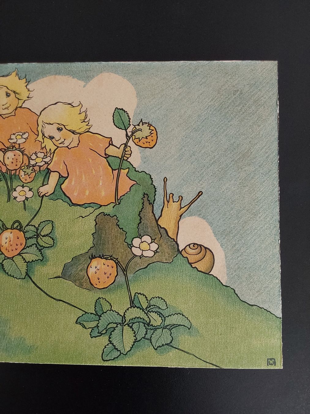 Grafica & Litografie: Mili Weber. Lithographie 17x36cm. – Usato da Steinach venduto da Chilli1957 4