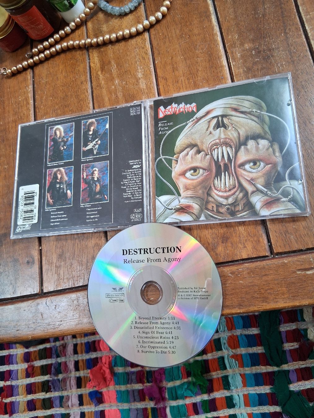 CD: destruction- release from agony  – Usato da St-Cergue venduto da VeganWarrior