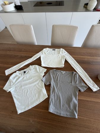 Sommer Tops Set - perfekt für den Lagenlook! Grösse XS