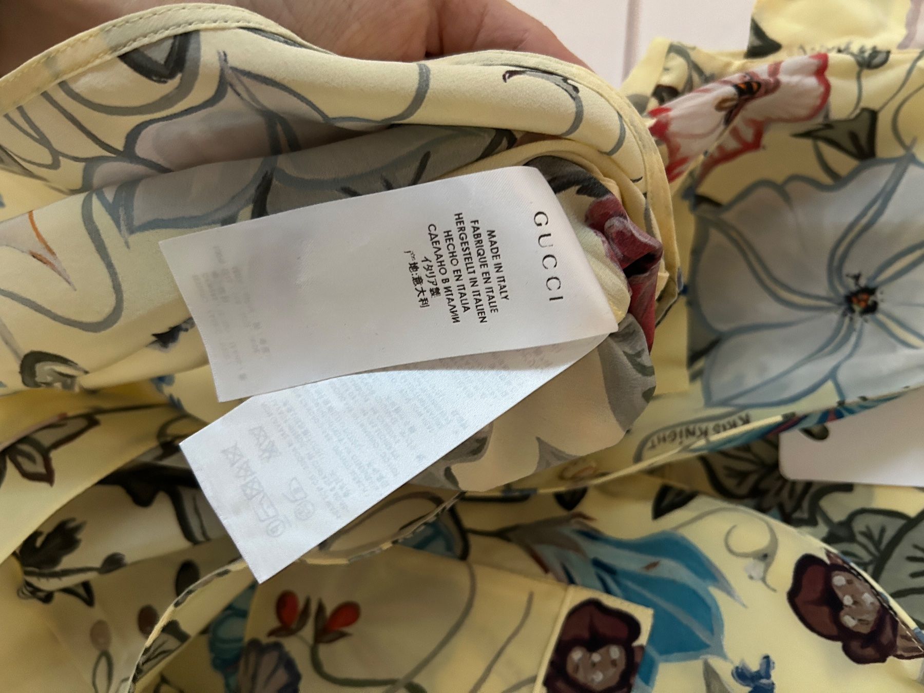 Gucci Camicette: Gucci Seiden Bluse - Gr. 36 – Usato da Illnau venduto da Monkky 4