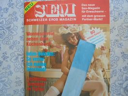Sex Magazin Erotik Schweizerkontaktanzeiger SEM von 1979 Top