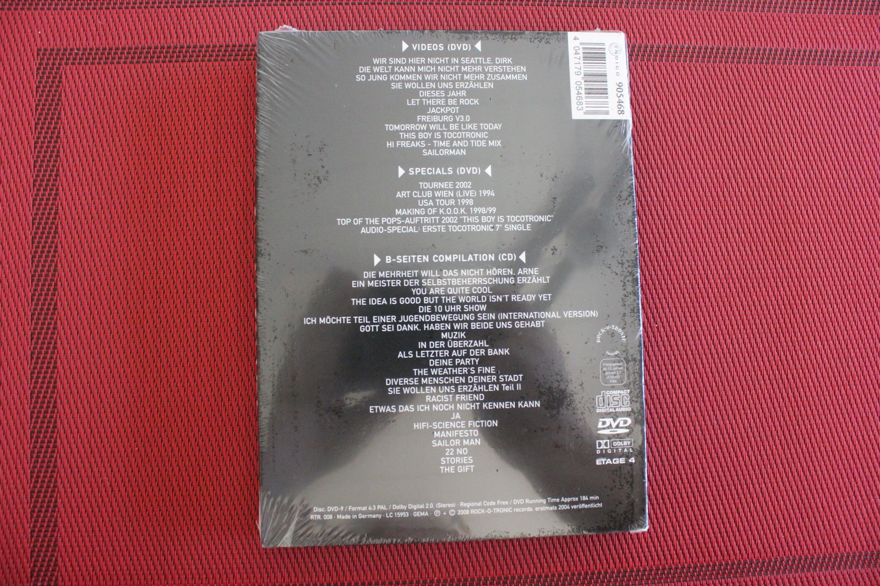 Tutti i DVDs: TOCOTRONIC - 10TH ANNIVERSARY DVD-COMPILATION DVD + CD NEU – Nuovo e nell'imballaggio originale da Geroldswil venduto da Schlumpfine1973 1