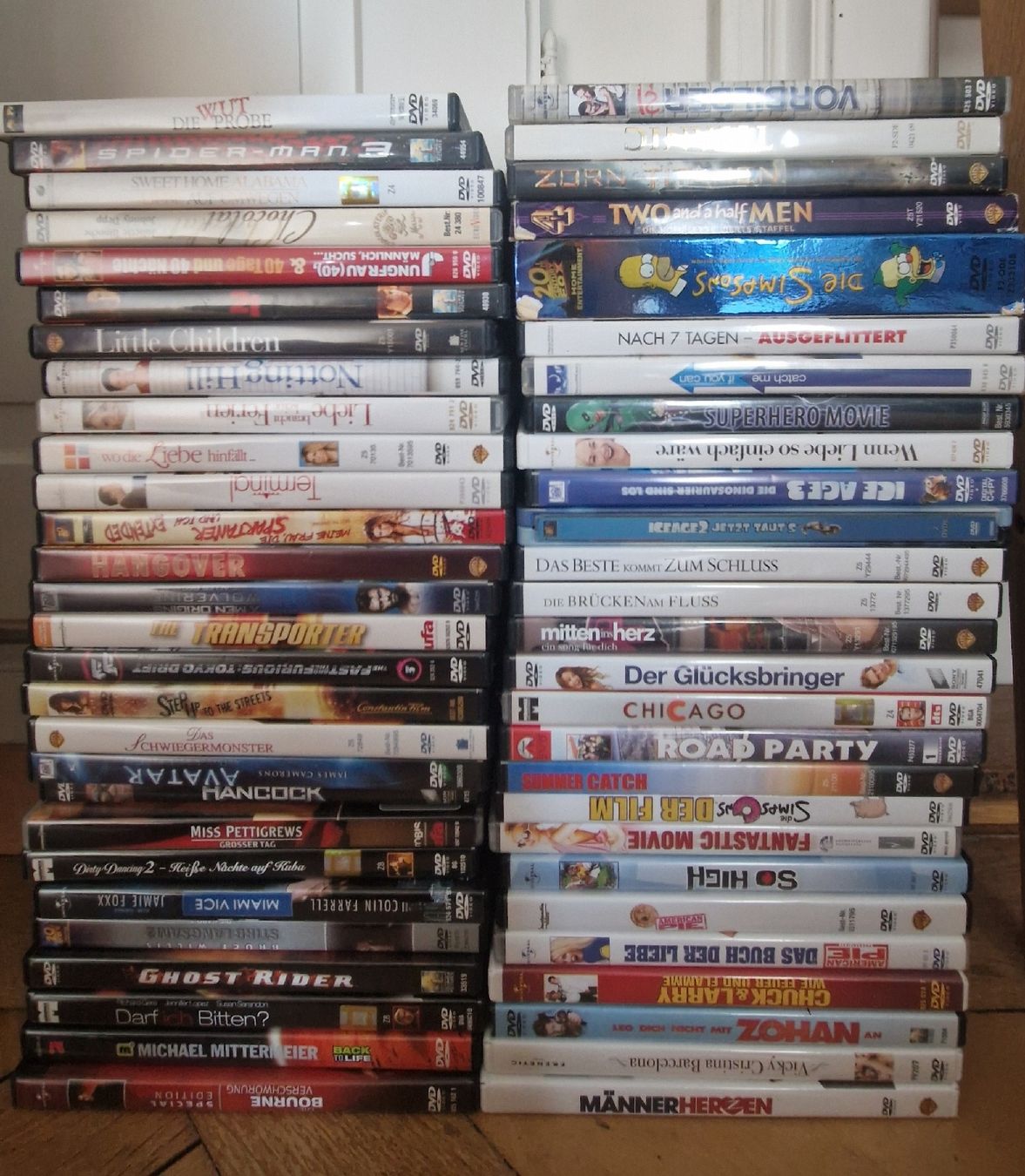 Alle DVDs: DVD-Sammlung – Gebraucht aus Zürich von fabsdrafts