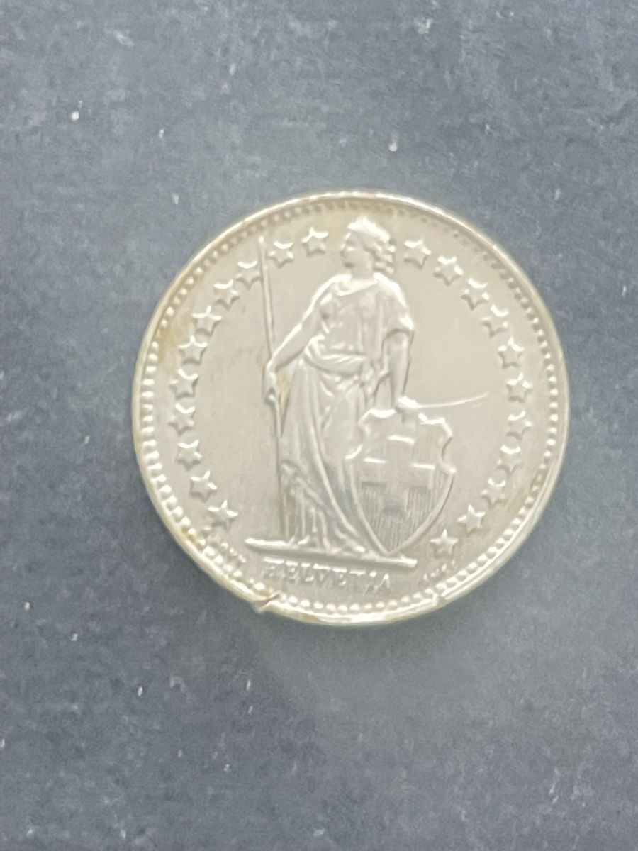 Alle Münzen: -.50 Silber CH Jahr 1955 – Gebraucht aus Meierskappel von Hala03 3