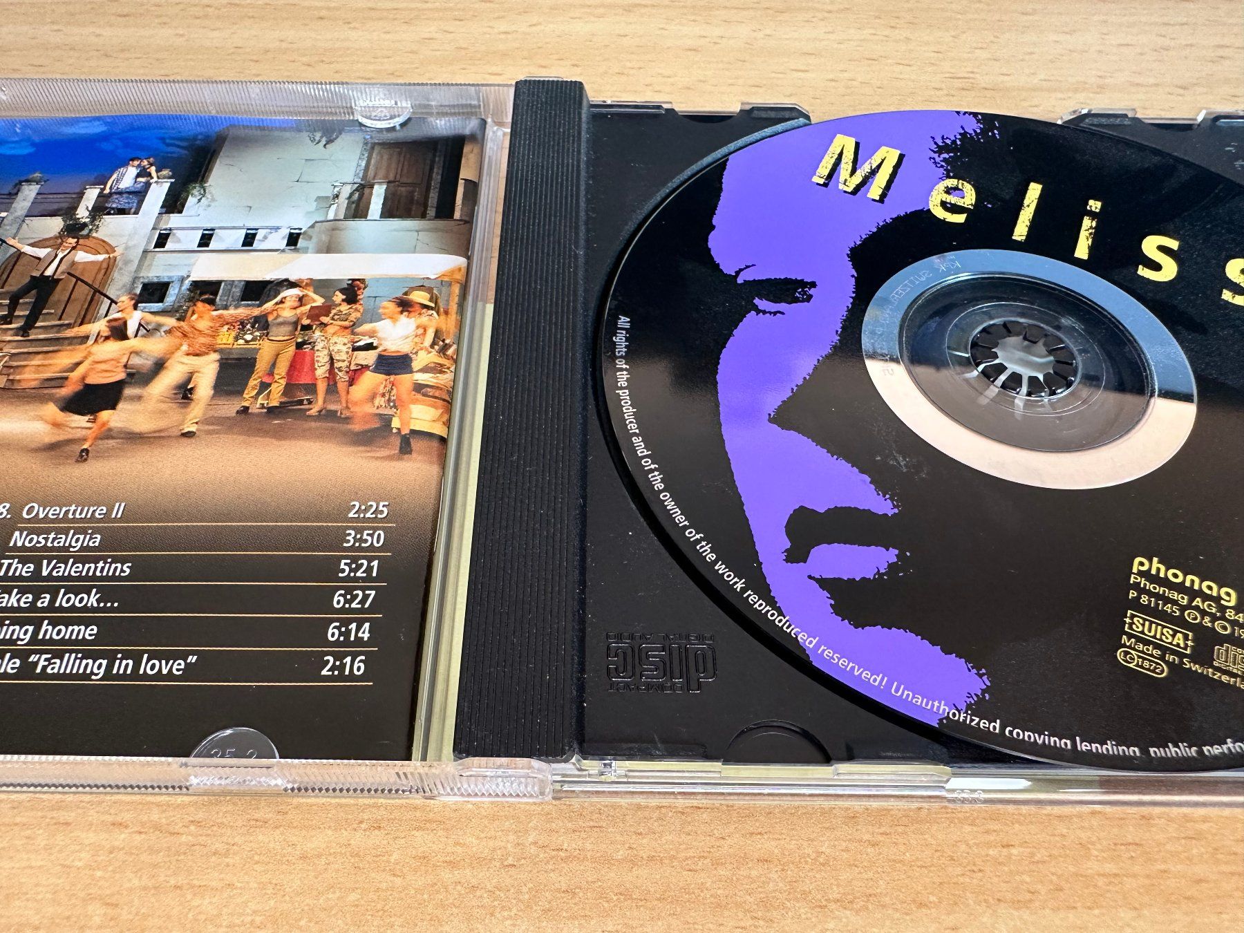 CD: Various – Melissa (Musical Selection) – Usato da Rikon im Tösstal venduto da Alpenmutz 2
