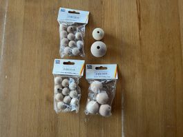 Holzkugeln Basteln DIY, Diverse Grössen