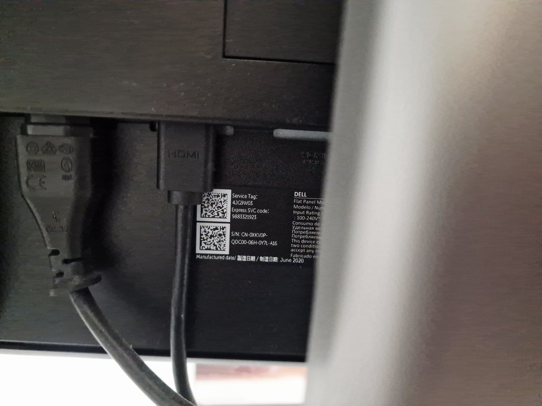 Dell Monitor: Dell U2415b 24" Monitor Bildschirm höhenverstellbar HDMI – Usato da Hallau venduto da CHACLA 3