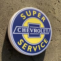 CHEVROLET LED Leuchtreklame Vintage Style