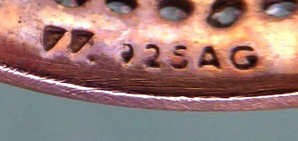 Anelli: Alliance Ring 925 Silber, rose vergoldet – Usato da Muri AG venduto da silvermouse007 4
