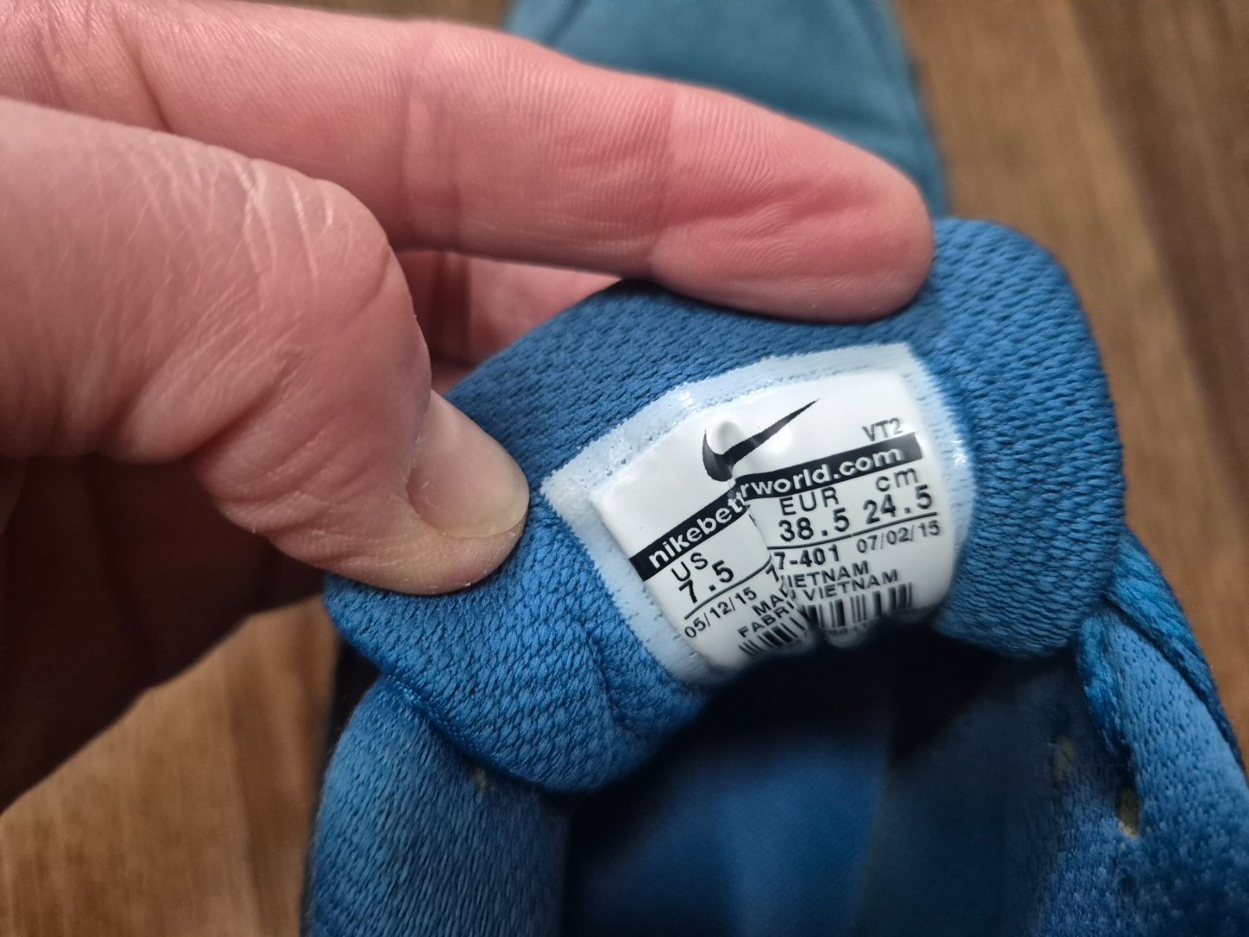 Nike Chaussures femmes: Blue Nike Air Max 90 size 38.5 – D'occasion à Zürich par monadiederich 4
