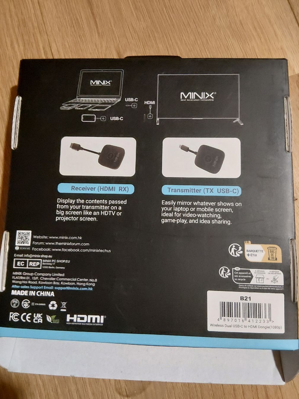 Technique de radiocom: Minix transmittler – Neuf avec emballage d'origine à Oberburg par luc_bm9x 2