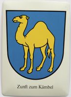 Blechpostkarte - Zürcher Zünfte - Zunft zur Kämbel - ZH