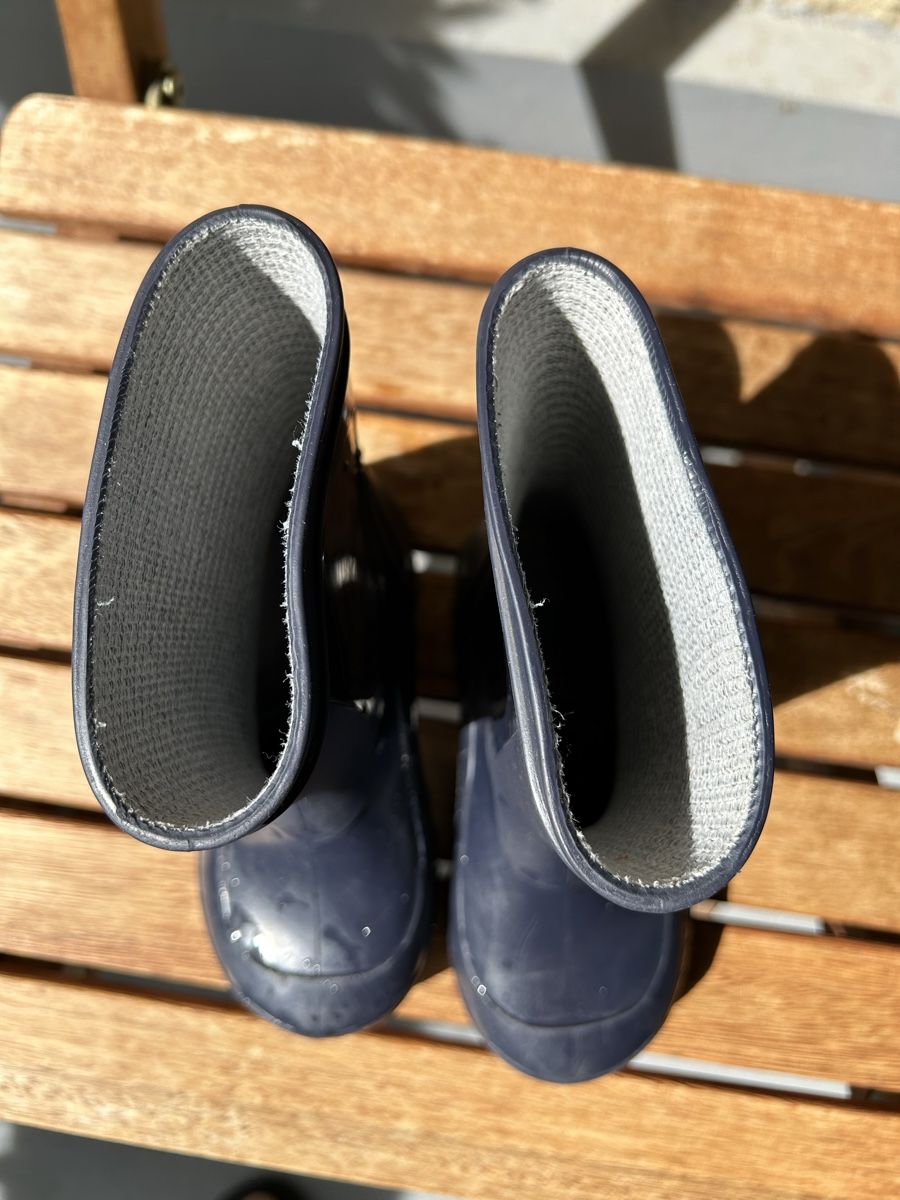 Scarpe per ragazzi: Bottes de pluie Spirale / taille 23 – Usato da Meyrin venduto da Bronx86 1