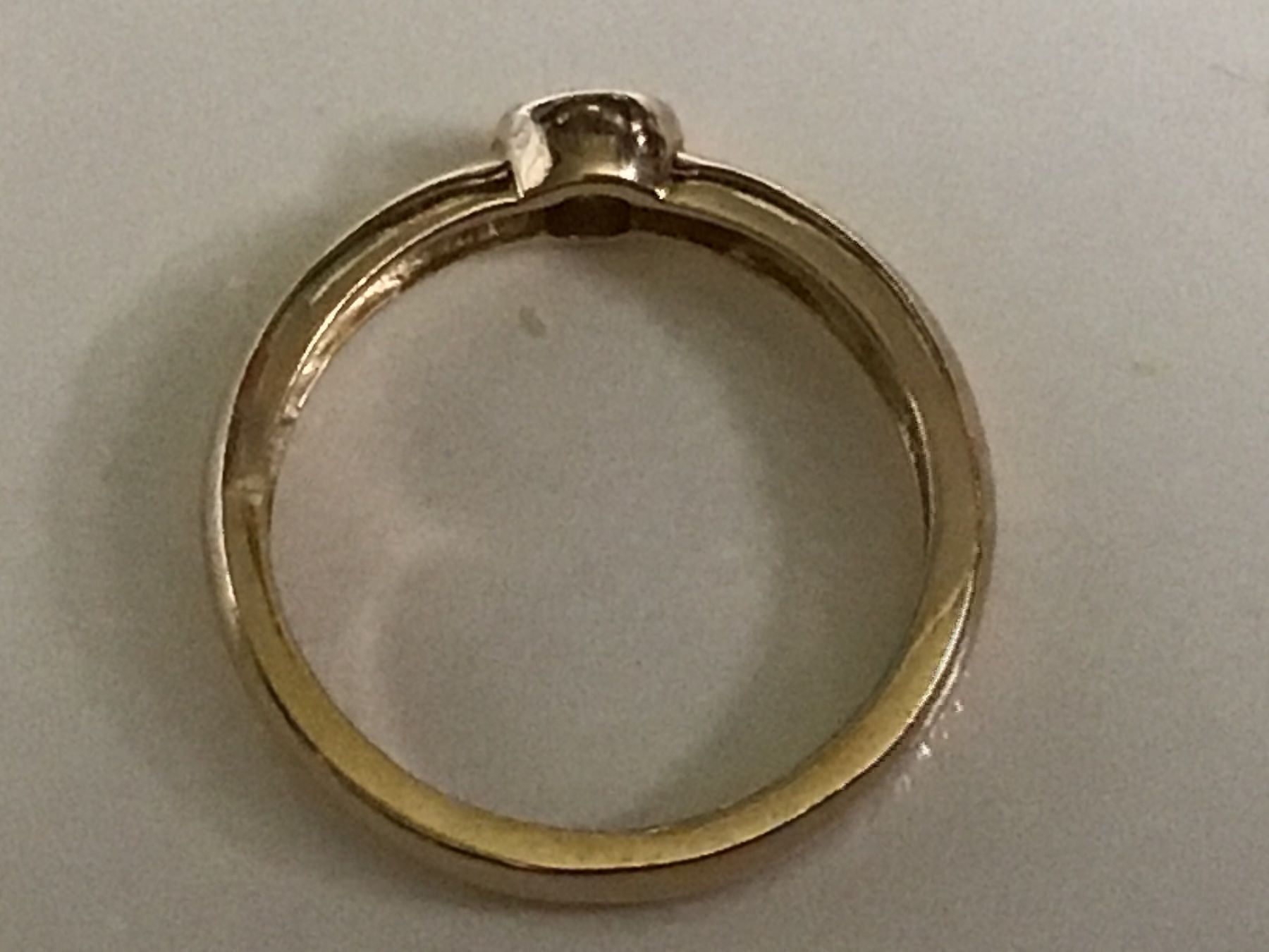Ringe: Massiver Brillant Solitaire Ring – Gebraucht aus St. Gallen von Goldlilly 2